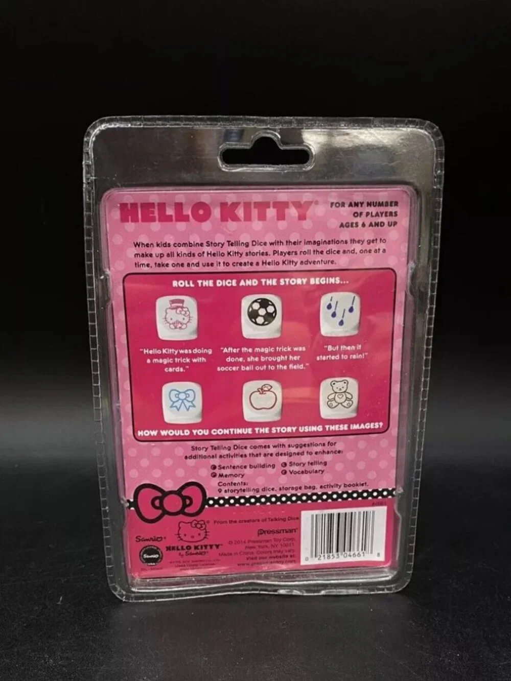 Hello Kitty Story Telling Dice Sanrio 9 Dice 54 Images